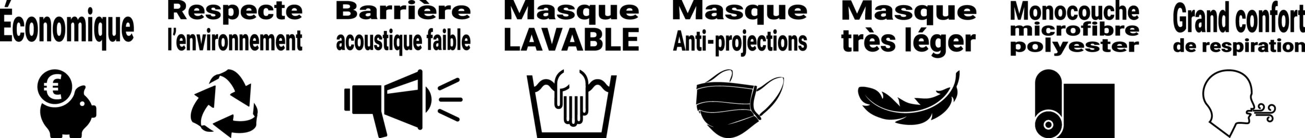 ICON MASQUE 2 MASQUE RESPIRABLE CONFORT LEGER